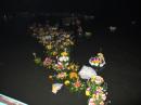 Loi Krathong festival, Krabi, Thailand: All those floating baskets are going to bring people good fortune